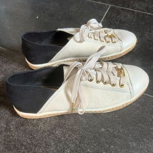 Michael Kors sneakers. Black and white.